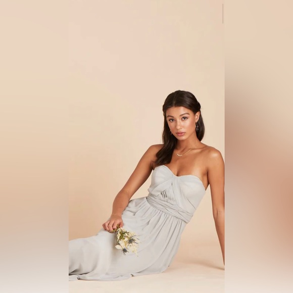 GRACE CONVERTIBLE DRESS DOVE GRAY SIZE M - Picture 10 of 13